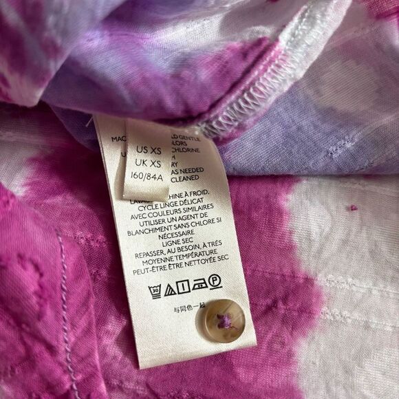 Pilcro Janesse Tie-Dye Buttondown Anthropologie - Picture 6 of 15